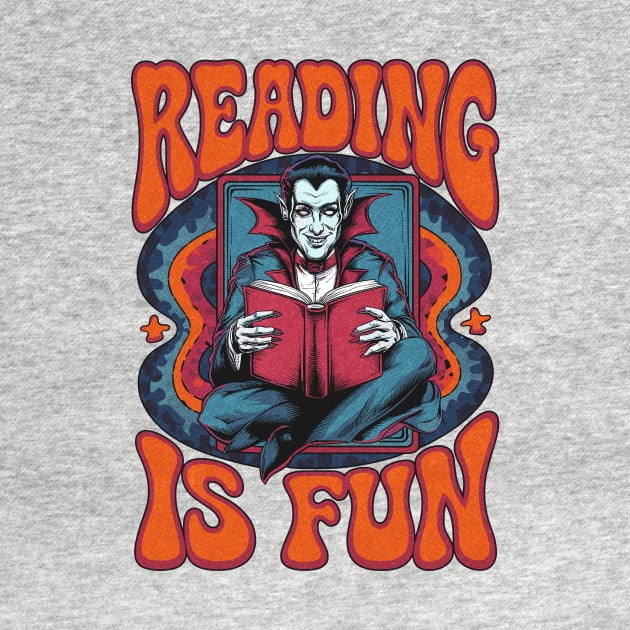 Reading Is Fun Dracula by AmegSu
